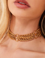 Baska Necklace - Gold