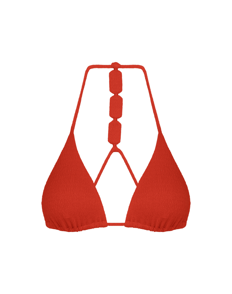 レキシ ヒカレキシ Firenze Alix T Back Tri Top - Spicy Red