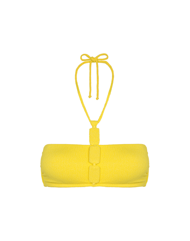 Firenze Alix Bandeau Top - Butter Cup