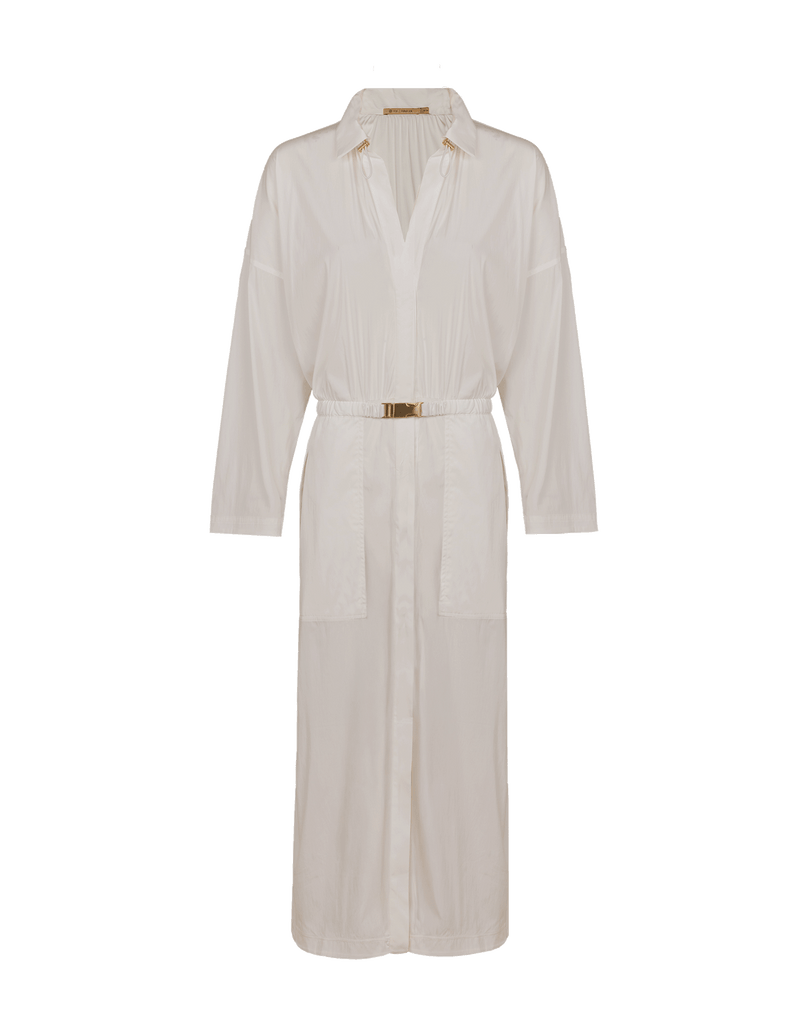 SALSATION WEAR　Long Shirt　ロングシャツ Jamie Long Shirt Dress - Off White
