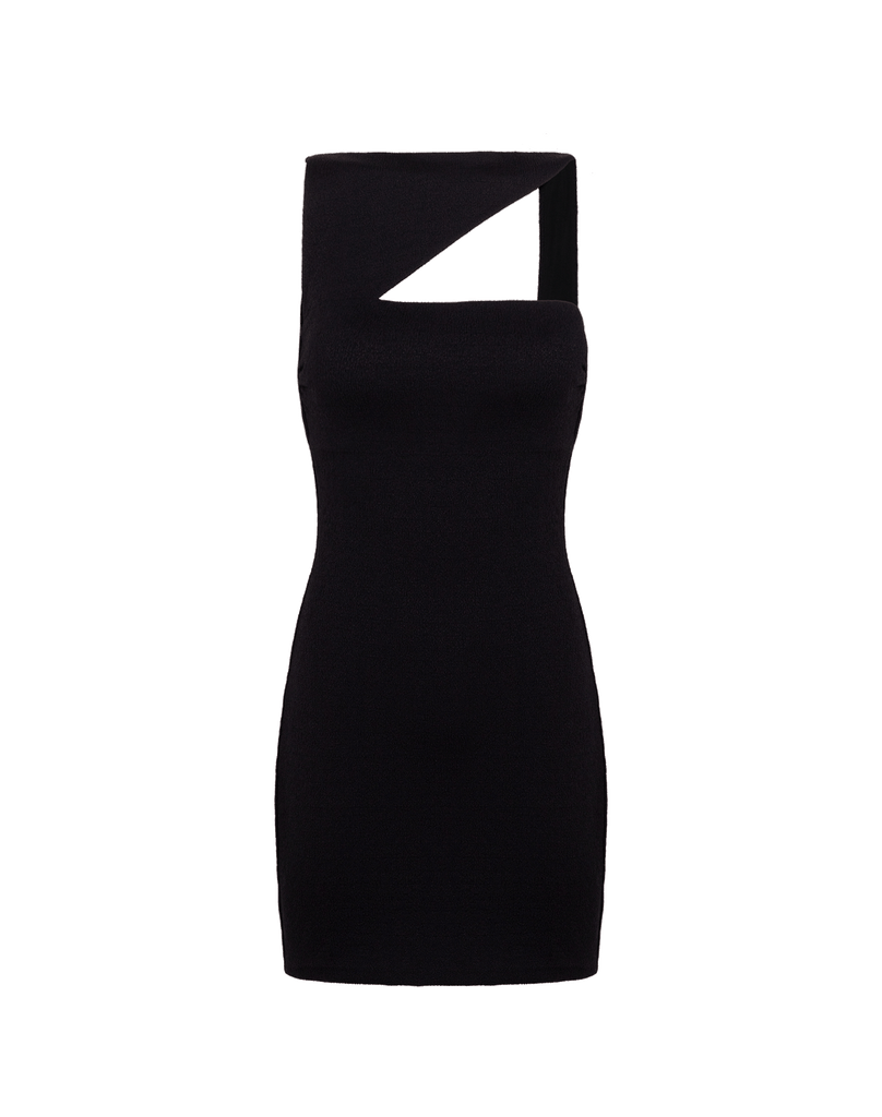 Firenze Mia Short Dress - Black