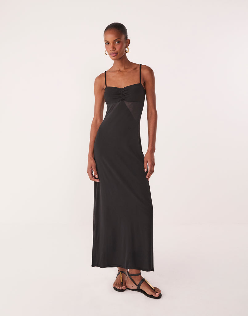 DRESSTERIOR ドレステリア  アンサンブルニット サイズ:36  ブラック  レディース 　240001114029 Anne Midi Dress - Black