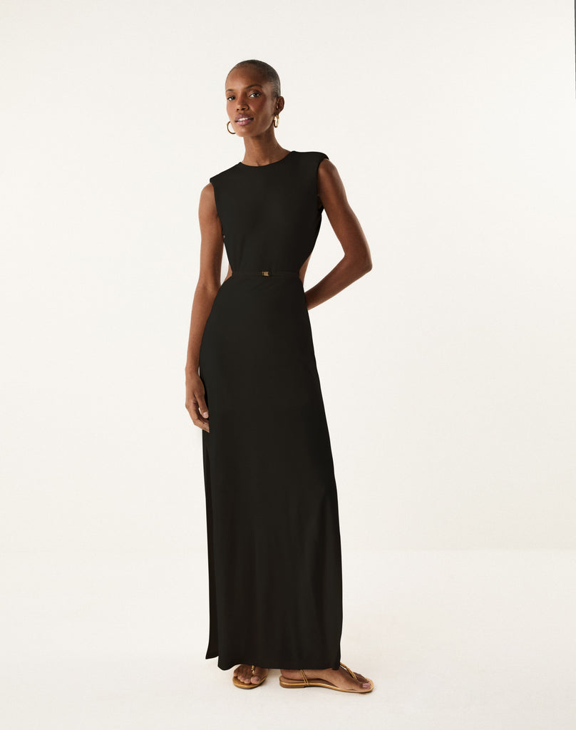 ワンピース apolina Carey Dress 2-3Y Carrie Long Dress - Black