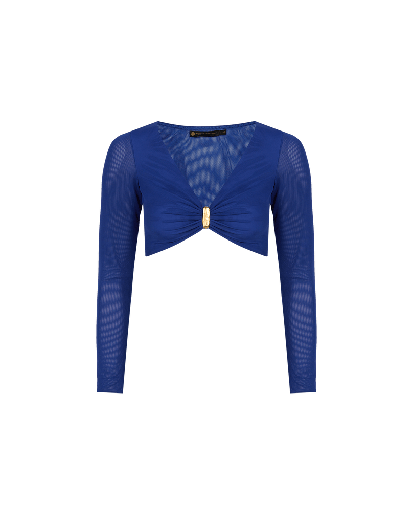 Yarin Cropped Top - Sapphire Yarin Cropped Top - Sapphire