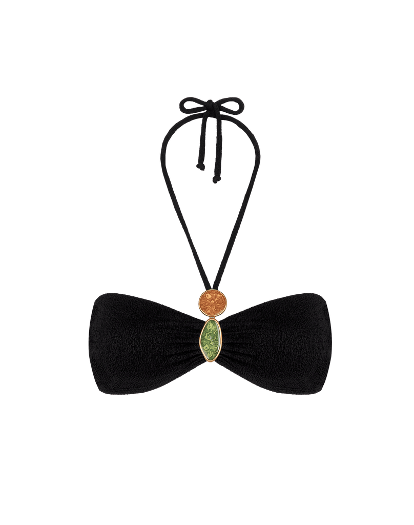 Firenze Petra Bandeau Top - Black