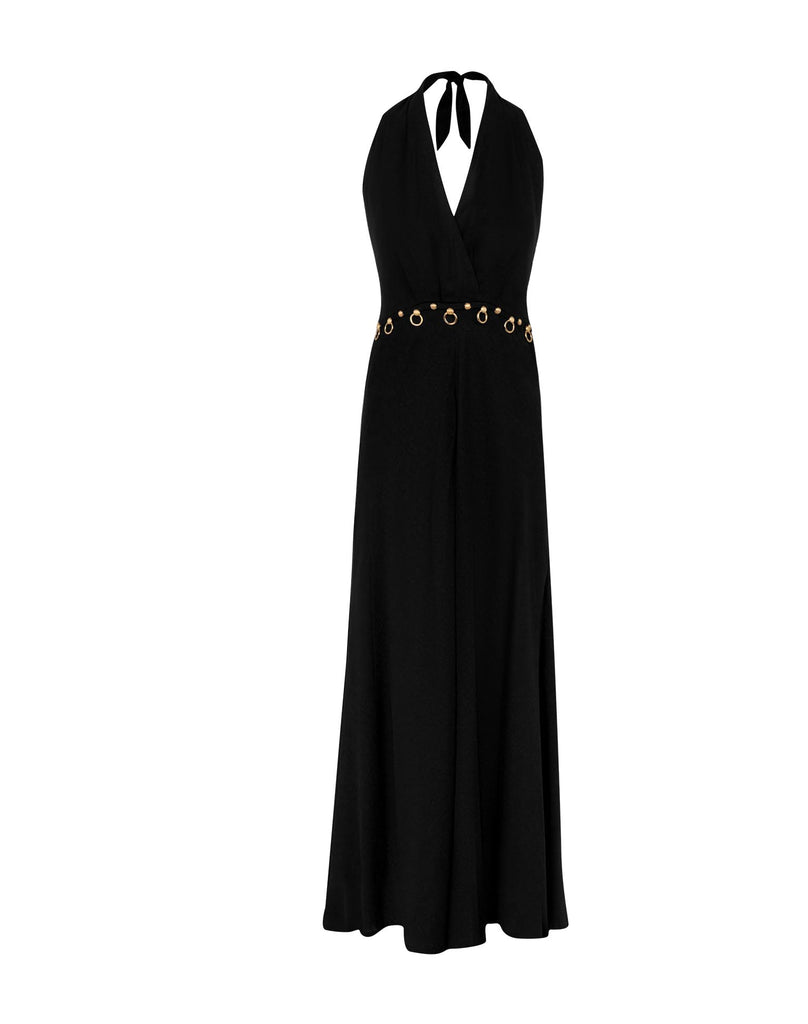 Hailey Midi Dress - Black