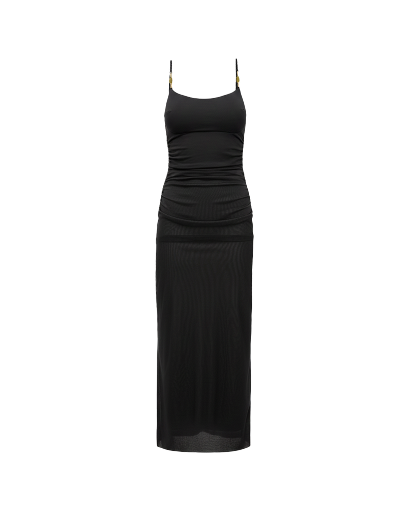 Women's Vix Paula Hermanny Lorena Midi Dress - Black - XS Women's Vix Paula Hermanny Lorena Midi Dress - Black - XS