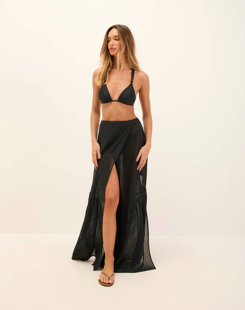 Sky Long Skirt - Black