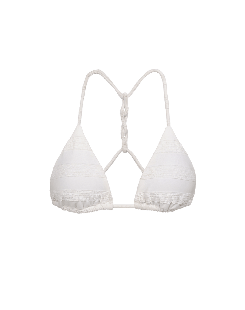 Savyon Leanne T Back Tri Top - Off White Savyon Leanne T Back Tri Top - Off White