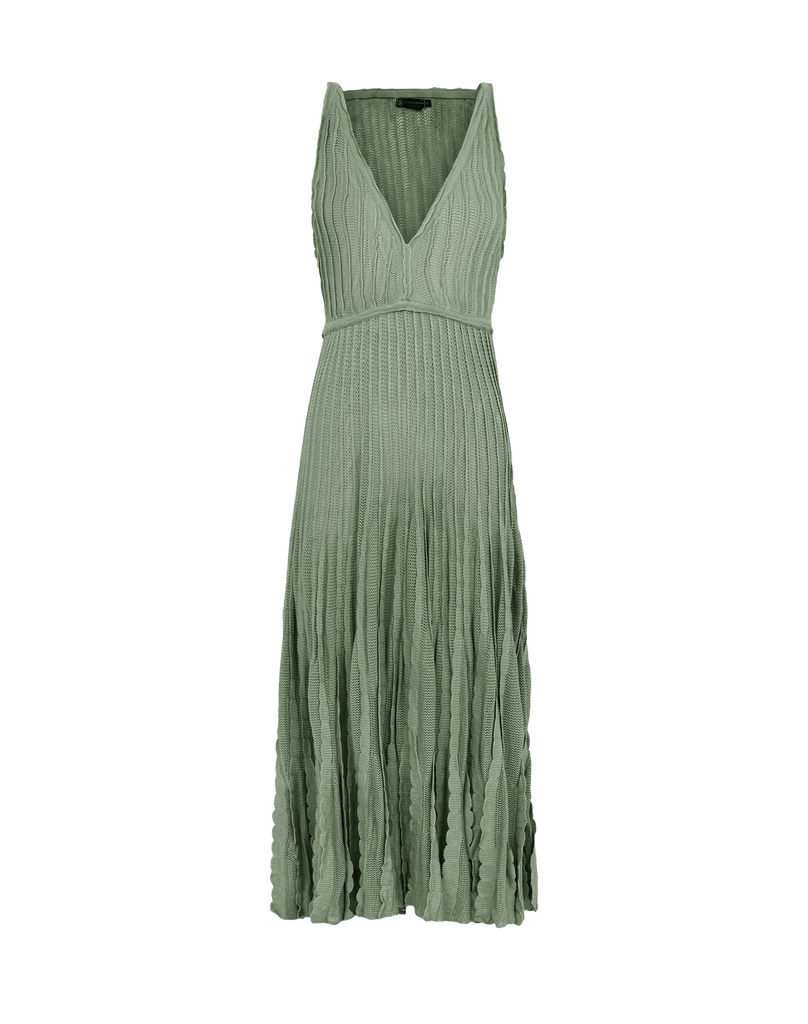 Women's Vix Paula Hermanny Knit Celina Long Dress - Harbor - XS Women's Vix Paula Hermanny Knit Celina Long Dress - Harbor - XS