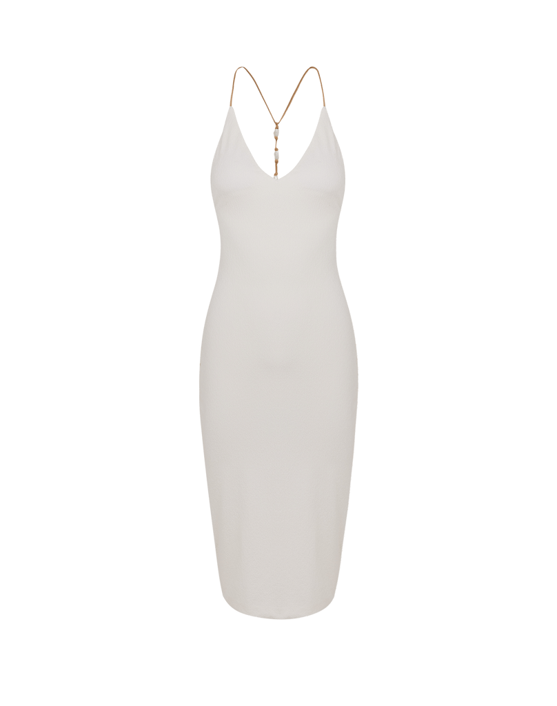Firenze Ney Midi Dress - White Firenze Ney Midi Dress - White