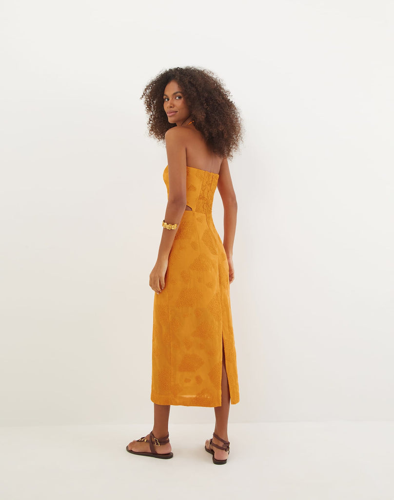 Jordana Midi Dress (Final Sale) - Sunset Jordana Midi Dress (Final Sale) - Sunset