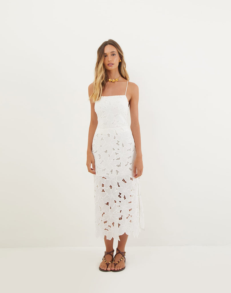 Mei Midi Dress (Final Sale) - Off White
