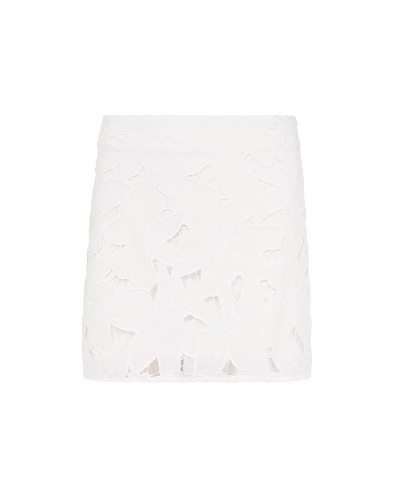 Giorgia Mini Skirt - Off White Giorgia Mini Skirt - Off White