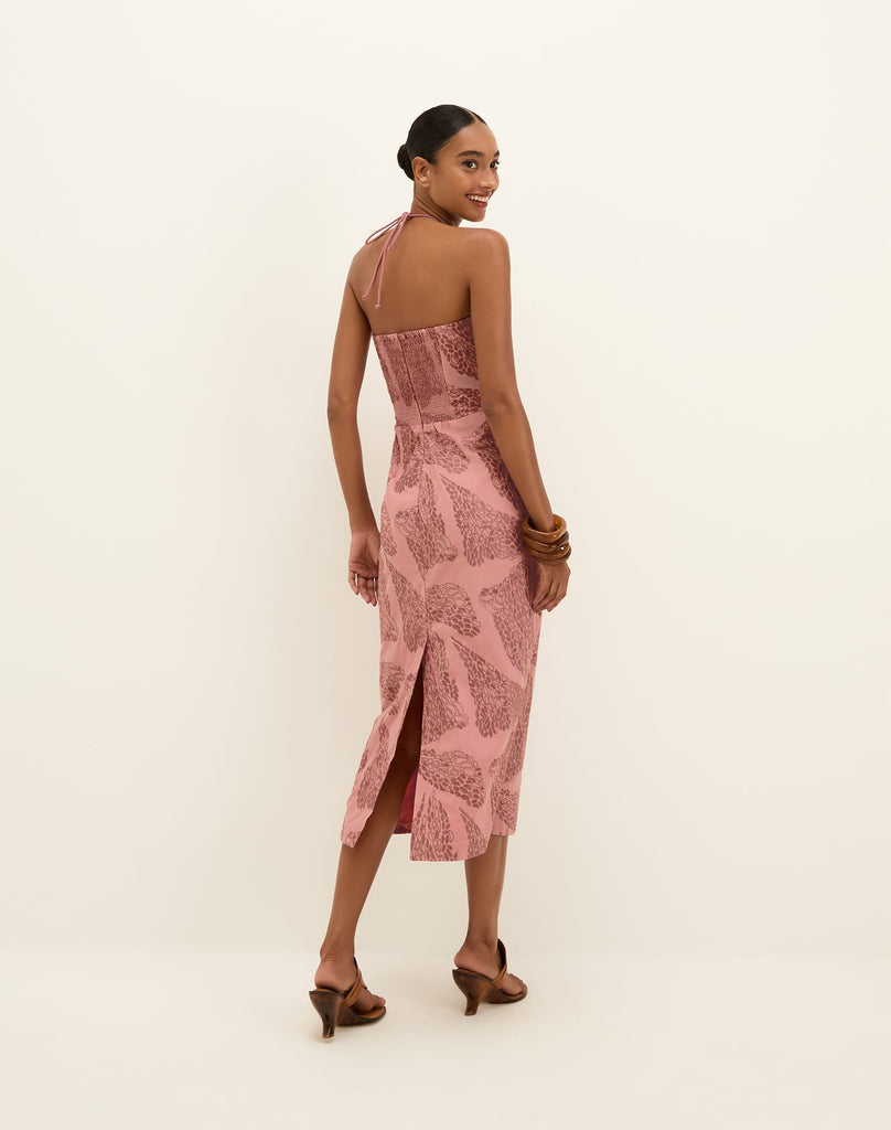 Women's Vix Paula Hermanny Yara Midi Dress - Embroidered Sweet Heart