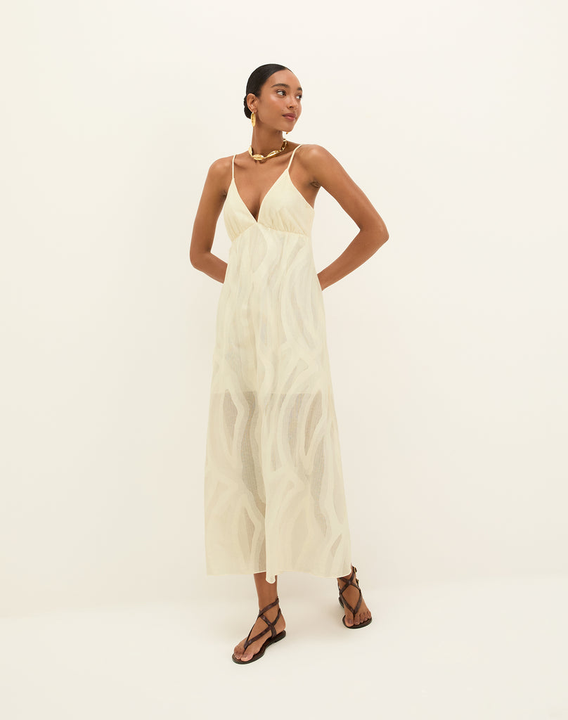 Nya Long Dress - Glitz