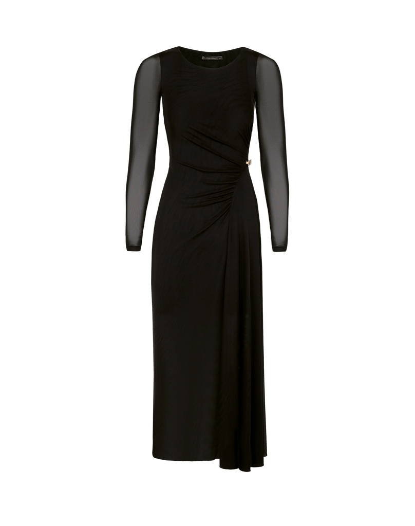 dalin dress- black long evening dress reviews Women's Vix Paula Hermanny Dana Long Dress
