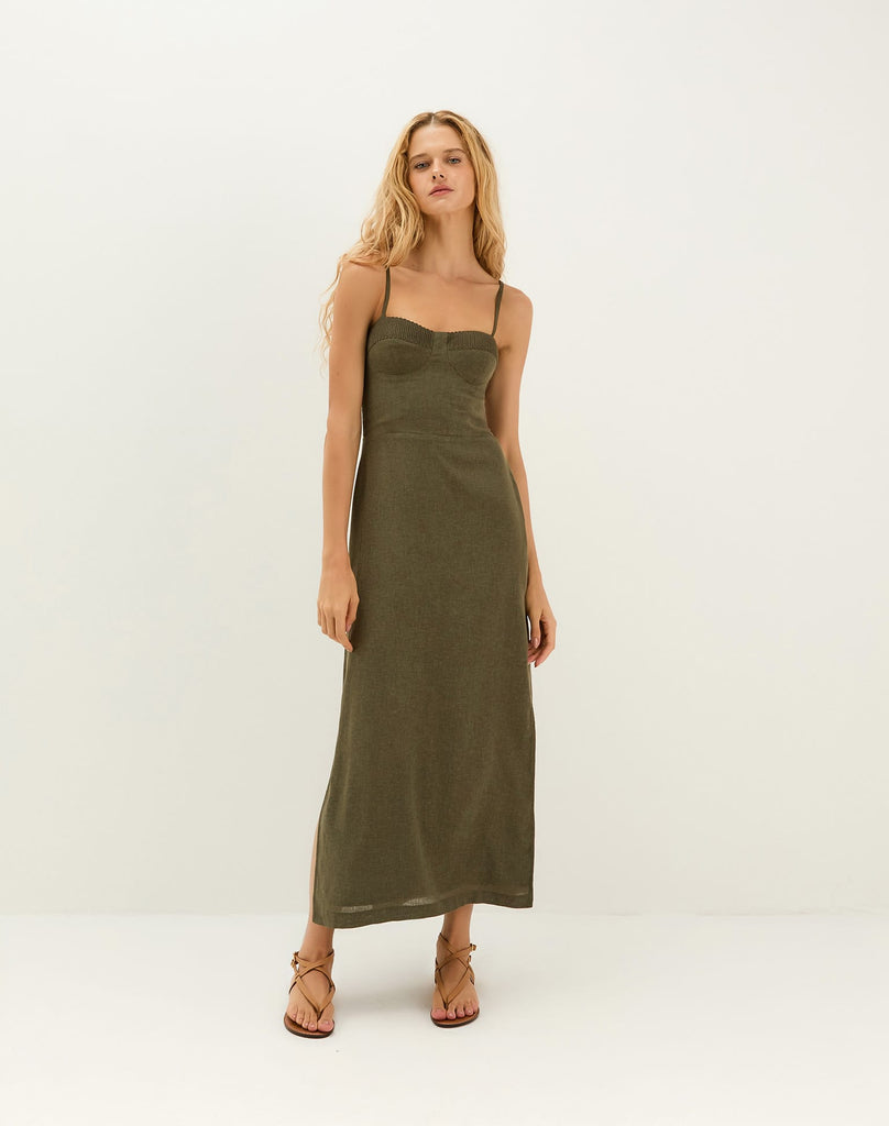 max morgan corset midi dress Black Strapless Corseted Max Morgan Midi Dress