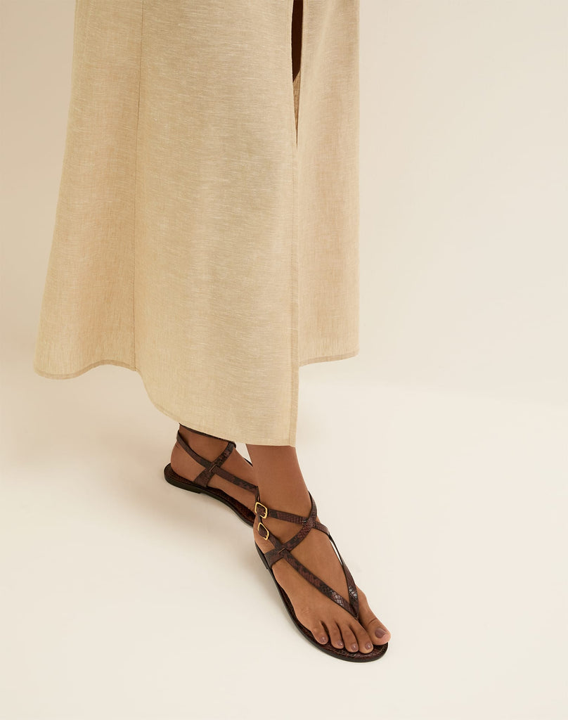 Zucca Sandal (Exchange Only) - Snake
