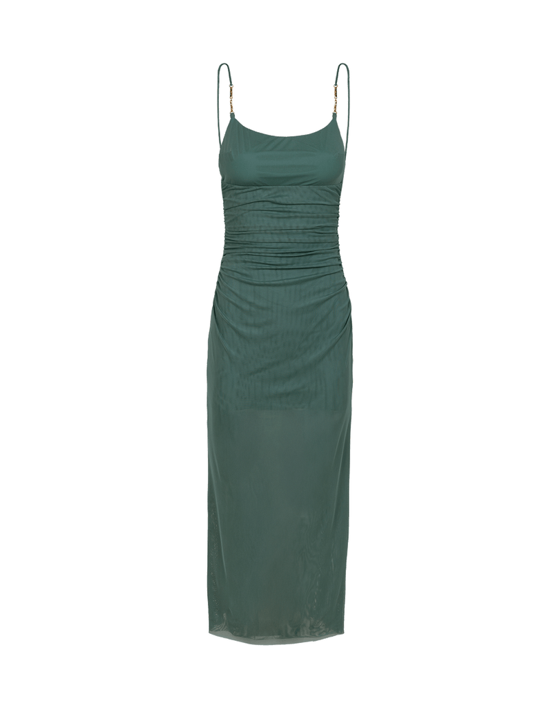 oh polly green midi dress Women's Vix Paula Hermanny Lorena Midi Dress - Immerse