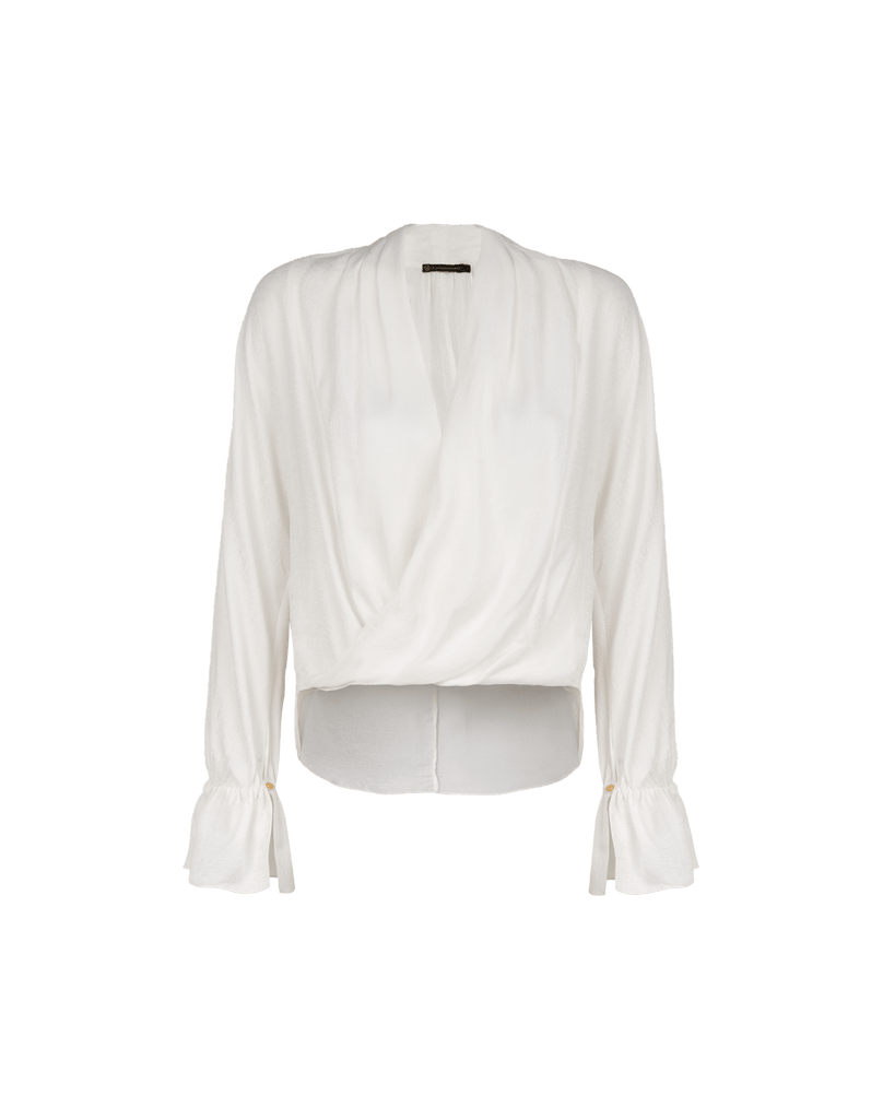 Rosie Long Sleeve Blouse - Off White