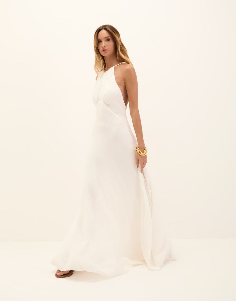 ViX Women's Tiana Long Dress - Off White