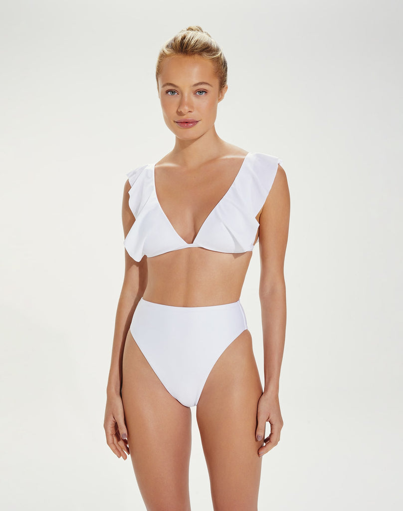 Melissa Odabash St Lucia Swimsuit in White