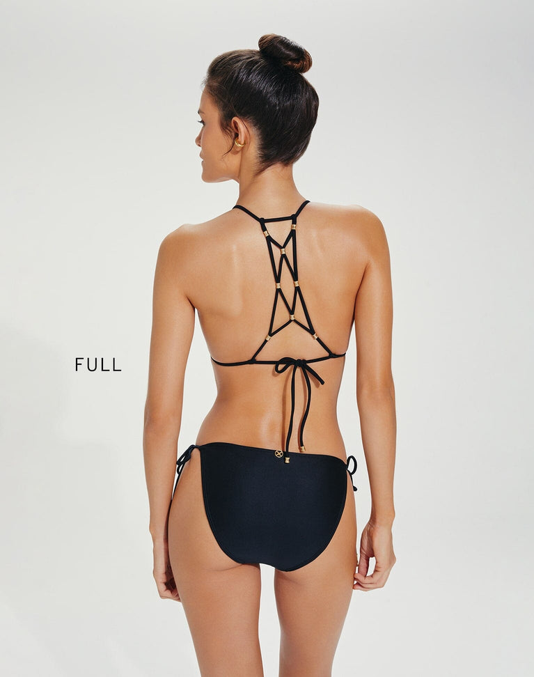 Lucy Triangle Top - Black Swim - Bikini Tops CLS 