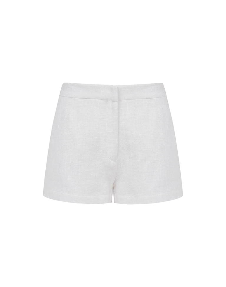 Giu Tailored Shorts - Off White