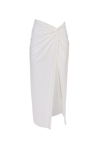 Karen Midi Skirt - Off White