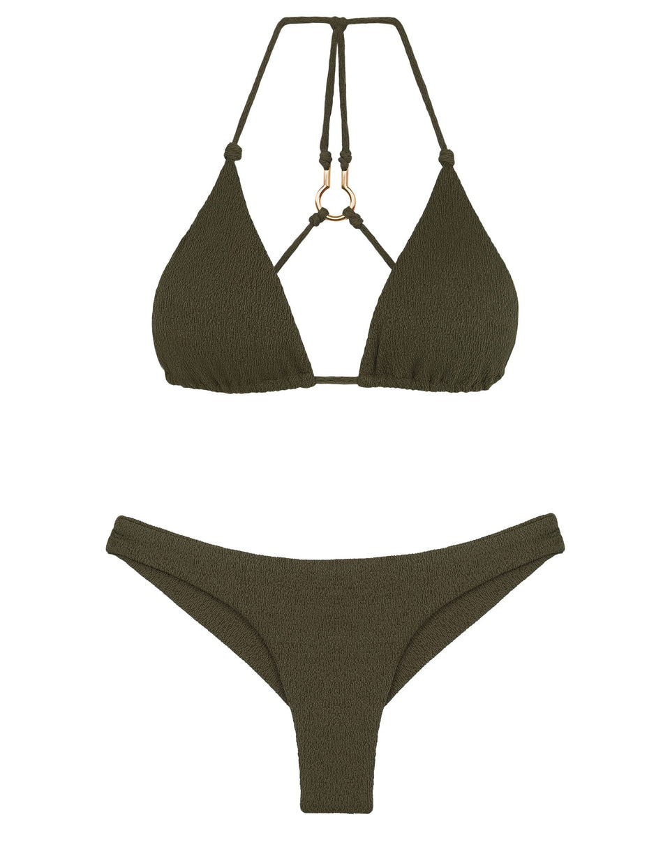 Firenze Basic Bottom (Final Sale) - Evergreen