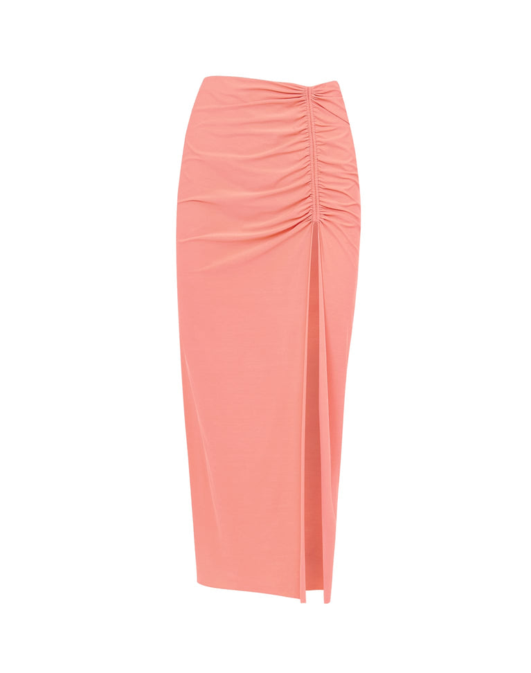 Bela Midi Skirt - Peach