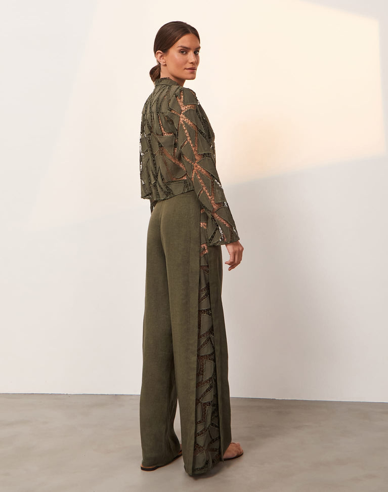 Bree Pants - Evergreen