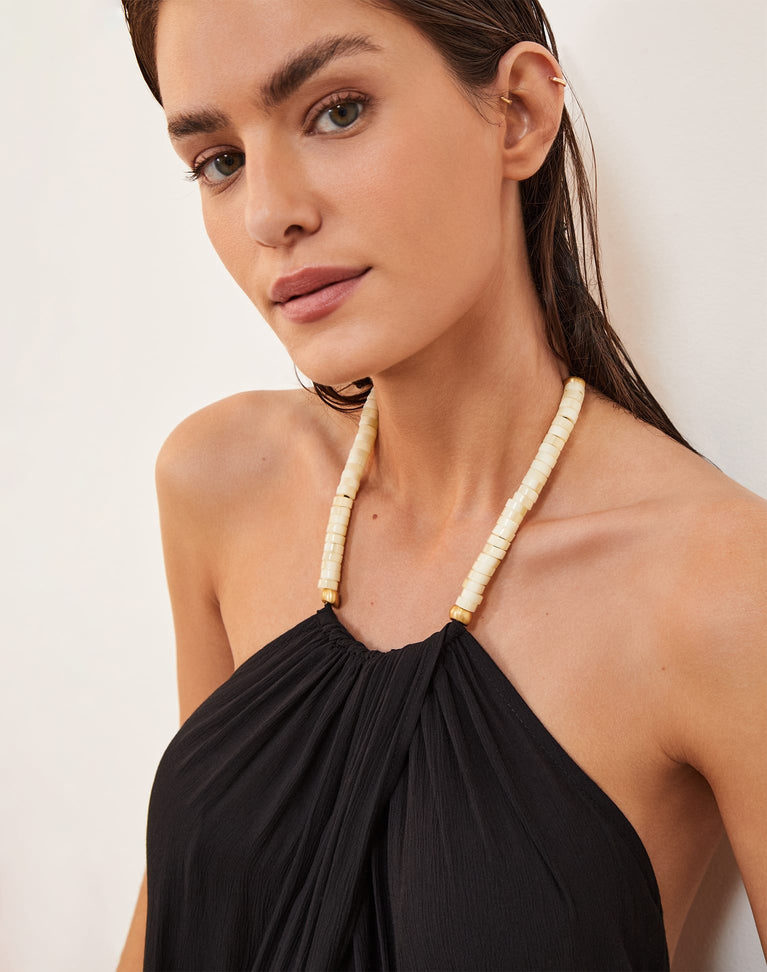 Cloe Long Cover Up Black