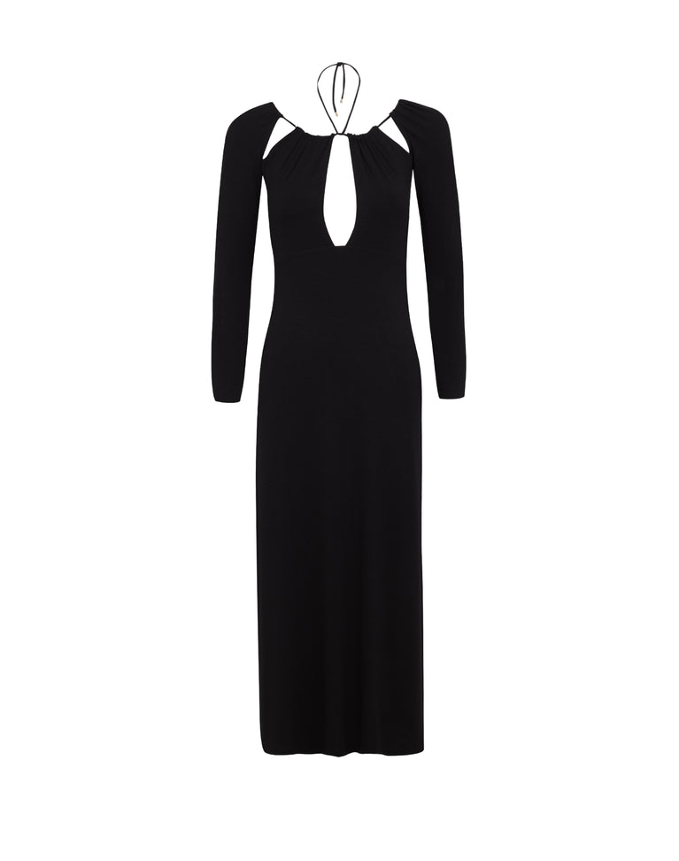 Donna Long Dress (exchange only) - Black