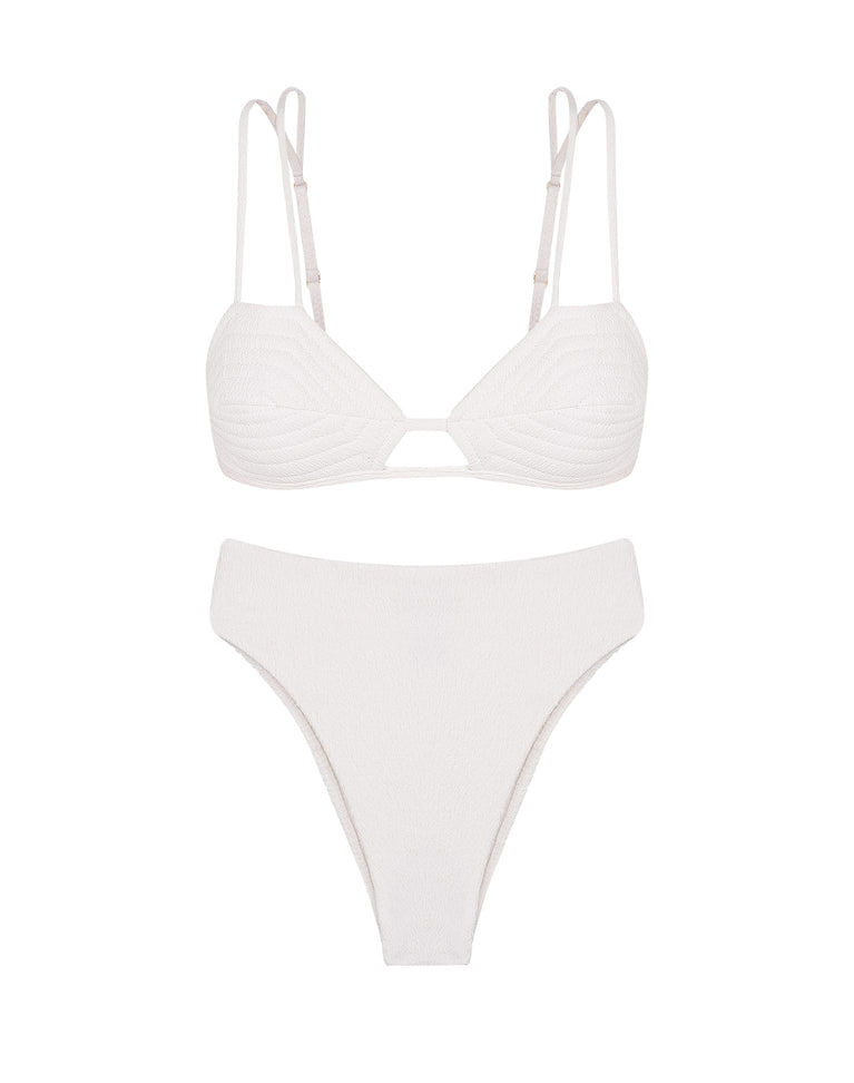 Firenze Gigi Hot Pant Bottom - White