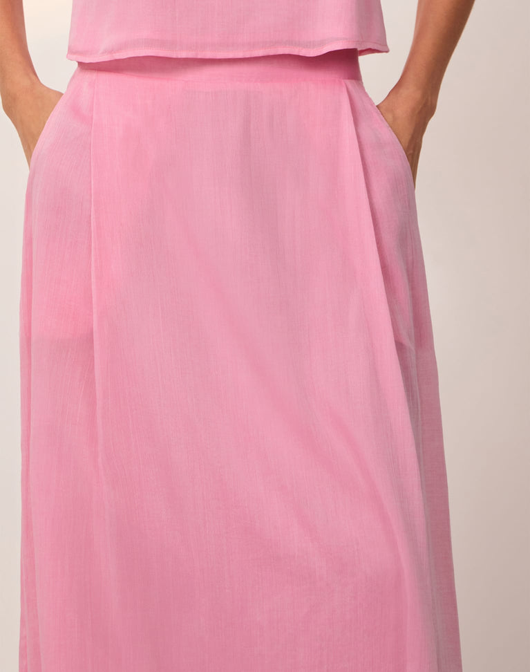 Harlow Long Skirt - Gerbera
