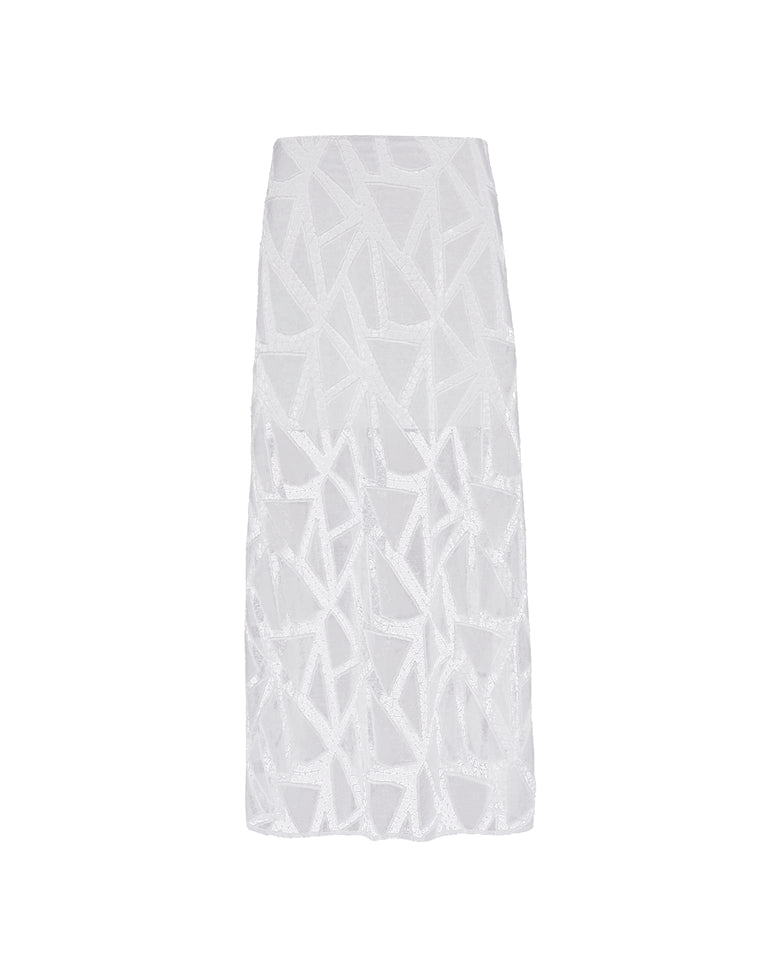 Juli Long Skirt - Off White