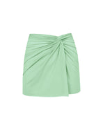 Karen Mini Pareo Skirt - Pastel Mint