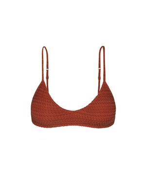 Mesh Li Top - Brick