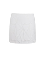 Luna Mini Skirt - Off White