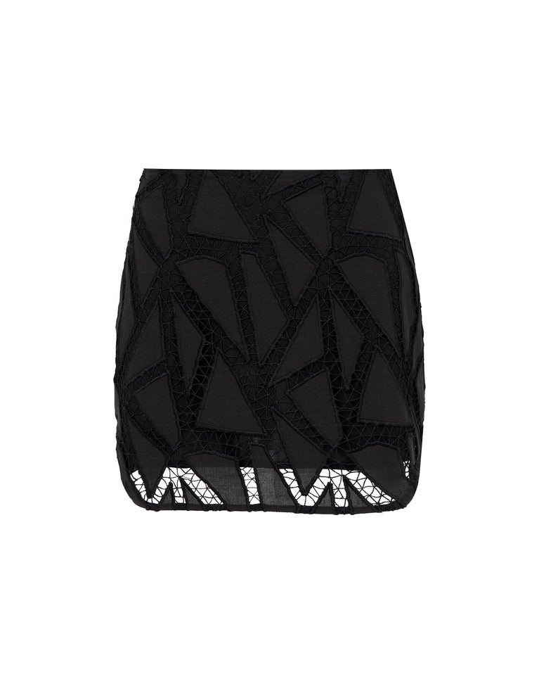 Luna Mini Skirt - Black