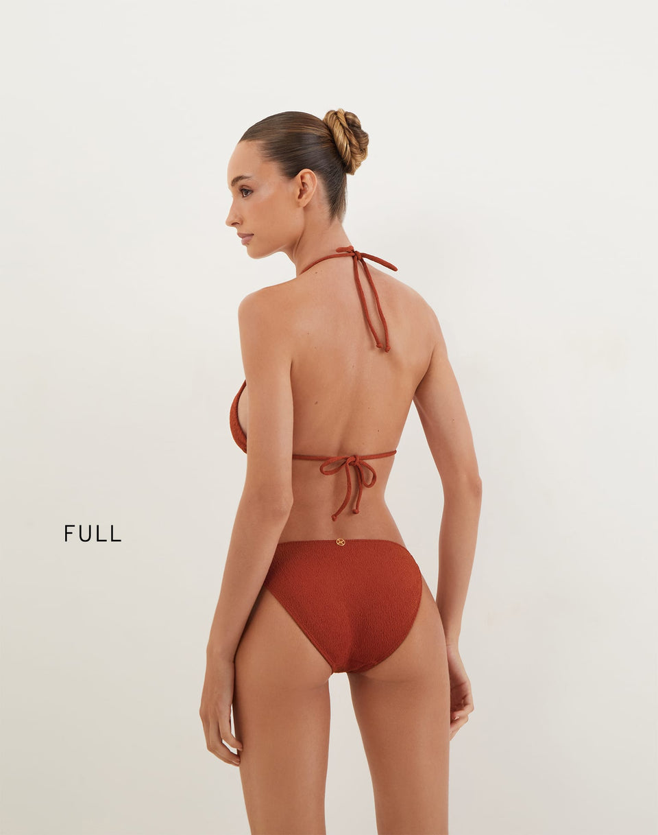 Firenze Mandy Detail Bottom (Final Sale) - Redwood