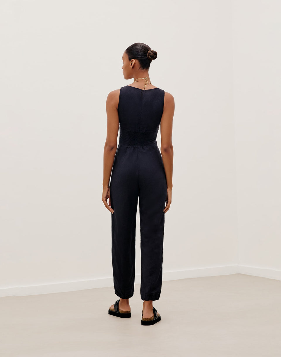 Mirela Jumpsuit (Final Sale)- Black