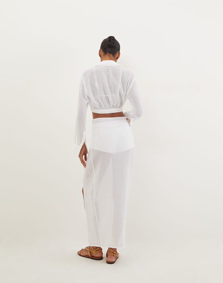Alexia Detail Blouse - Off White Alexia Detail Blouse - Off White