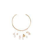 Perlen-Halskette – Gold