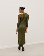 Penny Long Dress (exchange only) - Avocado