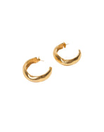 Small Hoop Earrings - Gold