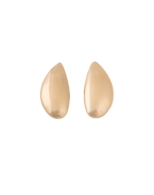 Stone Earrings - Gold