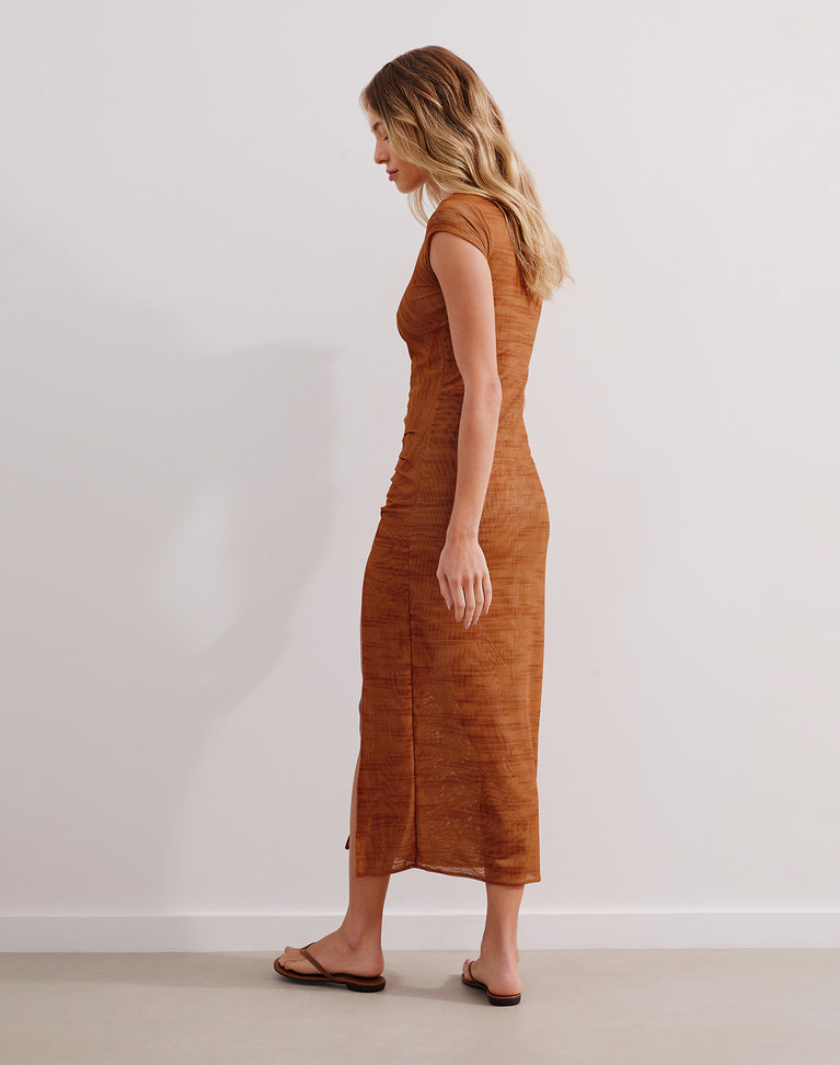 Suzi Midi Cover Up - Gingko